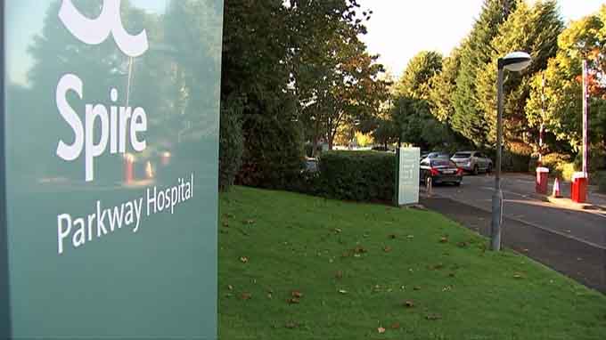 Spire Parkway Hospital Sign